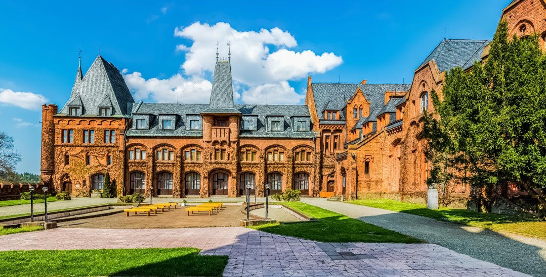 State chateau Hradec nad Moravicí, Czech Republic (Czechia)